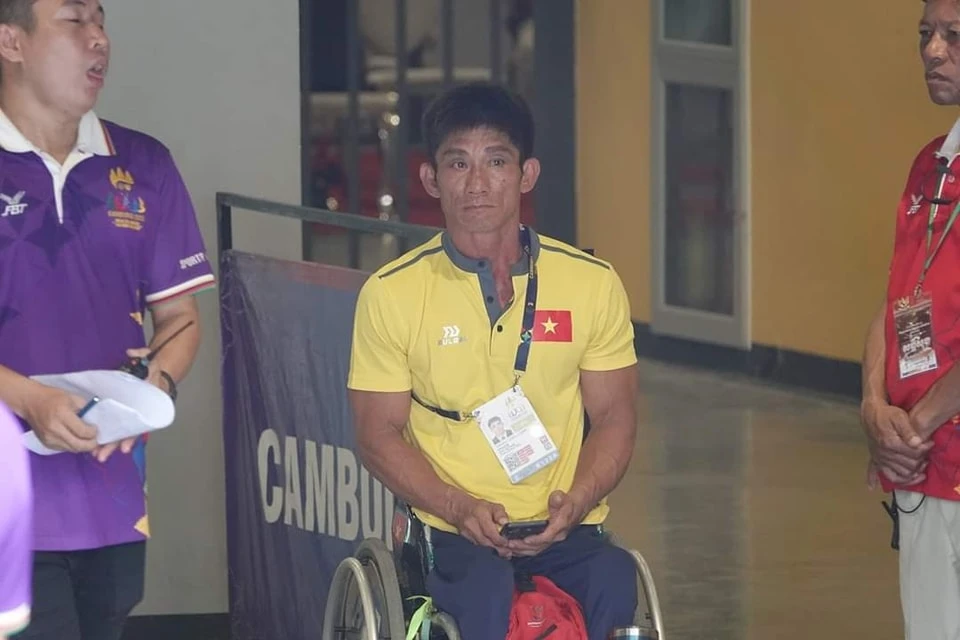 Những bức hình ấn tượng tại ASEAN Para Games thứ 12 đang diễn ra tại Campuchia ảnh 1