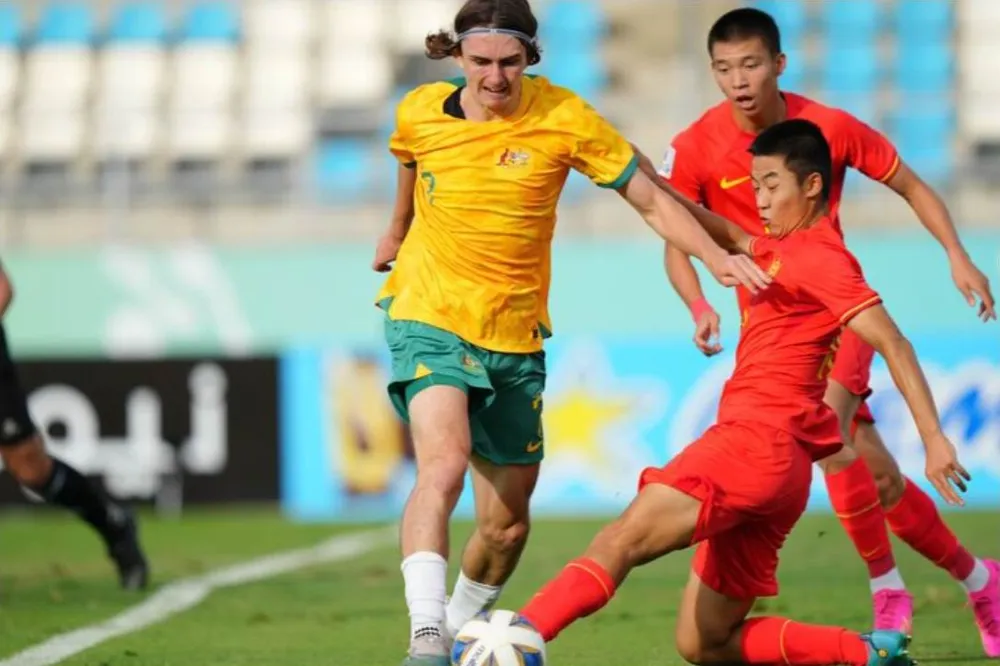 U-17 Úc có chiến thắng trước Trung Quốc. Ảnh: AFC
