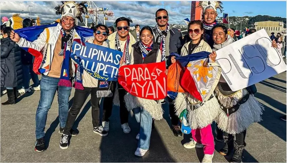 Phi kiều từ Úc và New Zealand đổ xô về Auckland, đến Eden Park để xem trận Philippines-Na Uy. Người hùng Sarina Bolden ghi bàn thắng vàng vào lưới New Zealand sẽ tiếp tục ghi bàn vào lưới Na Uy? Ảnh: HTM