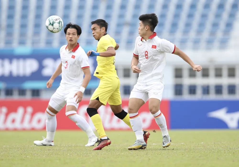 Việt Nam đã giải quyết đối thủ theo một thế trận rất dễ dàng. Ảnh: ANH THỎA