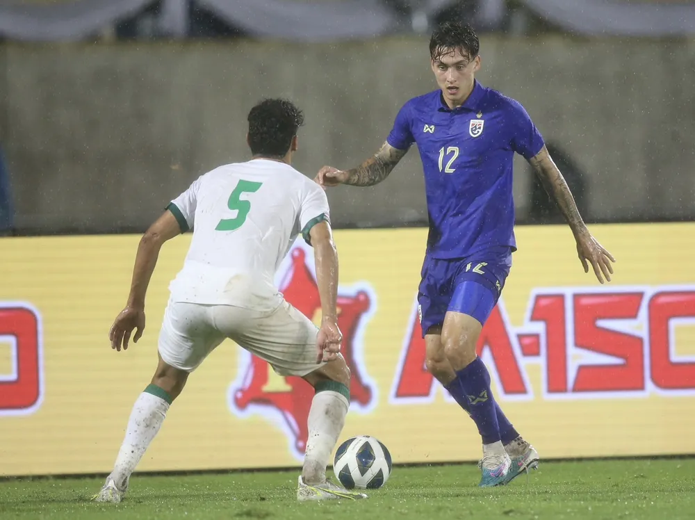 Sòng phẳng mà nói thì Thái Lan có một trận chắc chắn buộc Iraq phải vào luân lưu mới có chiến thắng. Ảnh: CTP Sòng phẳng mà nói thì Thái Lan có một trận chắc chắn buộc Iraq phải vào luân lưu mới có chiến thắng. Ảnh: CTP