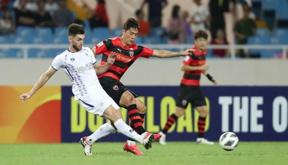 Hà Nội FC thể hiện một trận tương đối dù trắng tay