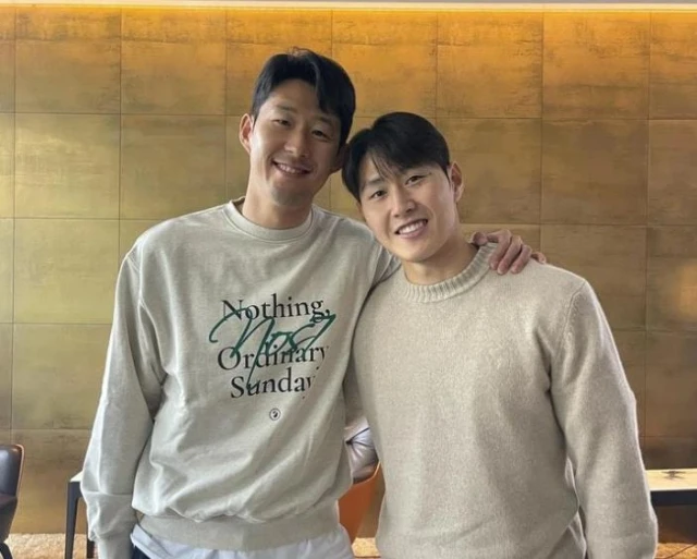 Tấm hình này, Son Heung-min "bảo kê" dư luận Hàn Quốc đã nghe theo, nhưng chính trị gia, Thị trưởng TP Daegu... không chịu tha cho Lee Kang-in. Ảnh: Yonhap Lee Kang-in