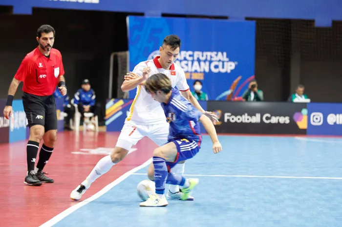 Tuyển Nhật Bản từng bị tuyển Việt Nam "phỗng tay trên" chiếc vé dự World Cup 2016 khi đánh bại Nhật Bản 3-2 ở loạt luân lưu ở tứ kết Asian Cup 2016. Ảnh: CTP Thai-Nhat-1.jpg