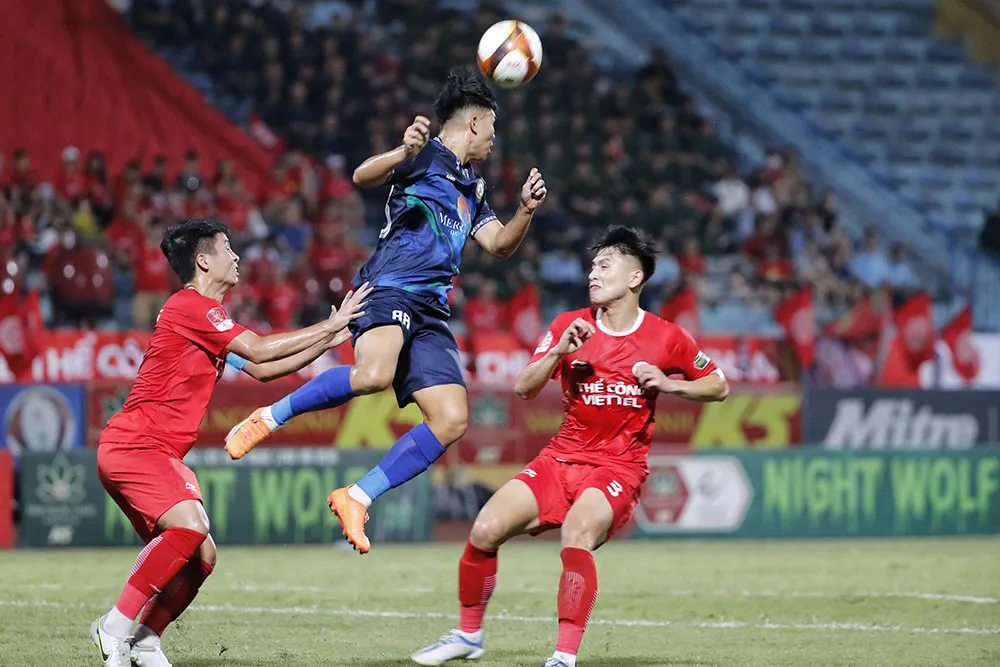 Thể Công-Viettel từng dự vòng bảng Champions League 2021 (đá tập trung tại Thái Lan) và dự AFC Cup 2022 (đá tập trung tại TP.HCM). Viettel.jpg