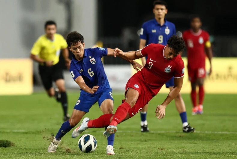 Thái Lan thắng Singapore 3-1 nhưng đã làm hàng triệu con tim Thái tan vỡ. Ảnh: B.P Ghế-chủ-tịch-của-bà-Pang.jpeg