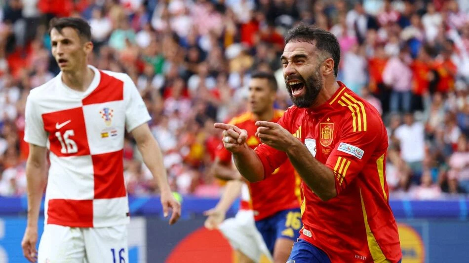 Một hình ảnh Croatia lụn bại trước Tây Ban Nha. Ảnh: AFC TBN-Croatia.jpg