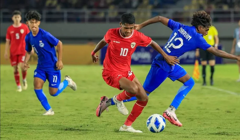 Indonesia toàn đá những trận lúc 19 giờ 30. Ảnh: Bola Thay-tro-HLV-TRan-Minh-Chien-1.jpg