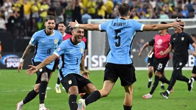 Uruguay tiễn Brazil rời khỏi Copa America 2024 tại tứ kết. Ảnh: S.E Ai cũng đánh bại được Brazil