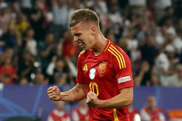 Theo cách tính mới của UEFA, Dani Olmo mất độc tôn Vua phá lưới Euro 2024. Ảnh: UEFA Sáu chiếc giày vàng Euro 2024