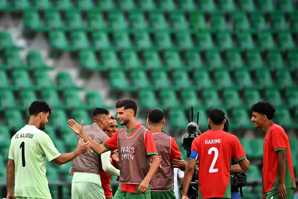 Morocco cũng góp mặt ở tứ kết và gặp Mỹ. Ảnh: AFP Tham-nhu-TBN-1.jpg
