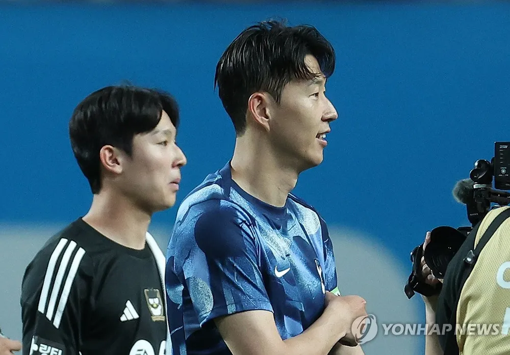 Sao trẻ Yang Min-hyeol, 18 tuổi lần đầu được gọi vào đội tuyển Hàn Quốc. Ảnh:Yonhap Tuyen-Han-Quoc-Son-Heung-min.jpg