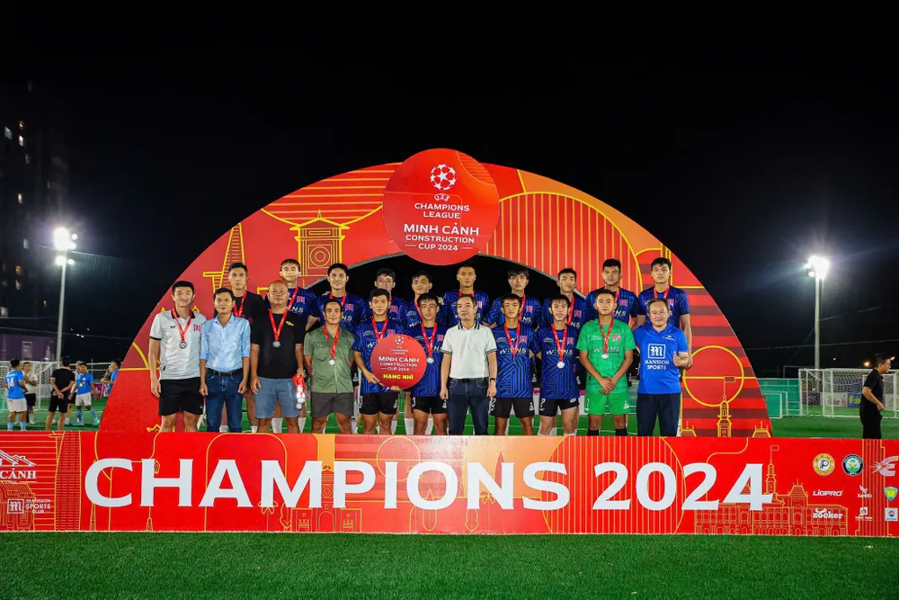 Đội á quân Minh Cảnh Cup 2024. Ảnh: CTP U-23 PT Group-pic-2.jpg