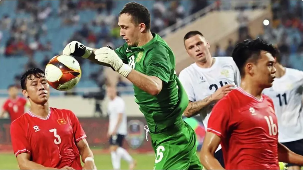 Nga thắng Việt Nam 3-0 ở lượt trận đầu, theo lịch lúc 20 giờ ngày 7-9, Nga gặp Thái Lan. Ảnh: CTP Lam-1.jpg