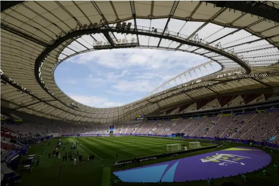Sân Khalifa International ở Doha và CLB Real Madrid đang chờ sẵn đối thủ đá chung kết FIFA Club World Cup 2024. Ảnh:Getty FIFA tiến hay lùi