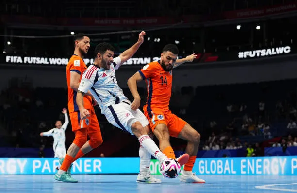 Hà Lan và Costa Rica chạm trán ở vòng bảng, nay Costa Rica gặp Brazil, còn Hà Lan gặp Ukraine. Ảnh: Getty Futsal-World-Cup-2024-Vong-1-8.jpg
