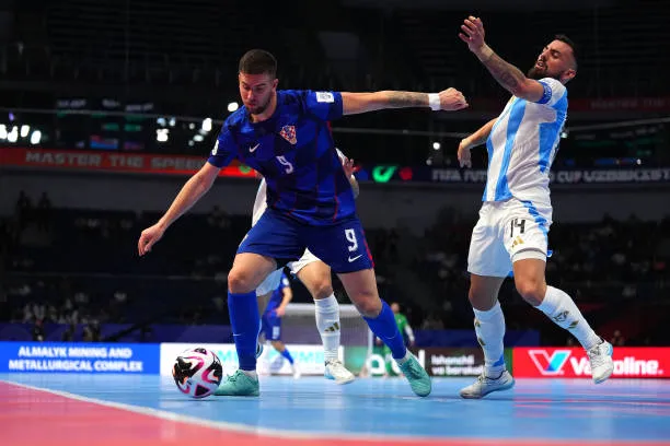 Croatia thua á quân futsal World Cup-Argentina 0-2 ở trận cuối cùng vòng 1/8. Ảnh:Getty Tu-ket-futsal-World-cup-2024-1.jpg