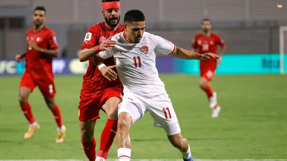 Trận Bahrain-Indonesia hòa 2-2, từ fan cho đến quan chức Indonesia cho rằng, trọng tài trừ giờ quá lâu tạo điều kiện cho Bahrain san bằng 2-2 phút 90+9. Ảnh: AFC AFC-chinh-thuc-len-tieng.jpg