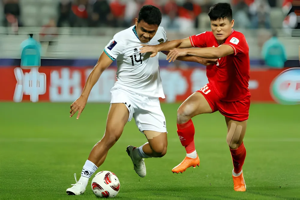 Ba trận gần đây nhất, tuyển Việt Nam toàn thua tuyển Indonesia với cái gọi là U-22 Indonesia. Ảnh: CTP AFF Cup 2024