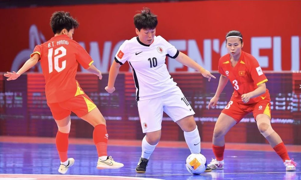 Tuyển Việt Nam dù thắng khó Hong Kong, nhưng sẽ cải thiện ở trận gặp Philippines. Ảnh: AFC Tuyen- Viet-nam-Nguyen- Dinh-hoang-2.jpg