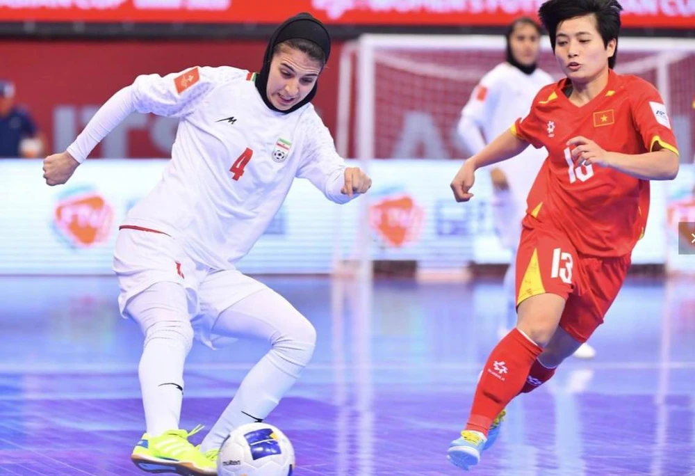 Tuyển Việt Nam và Iran chia điểm nhau qua trận hòa không bàn thắng. Ảnh: AFC Tuyen- Viet- Nam-Bang- A-2.jpg