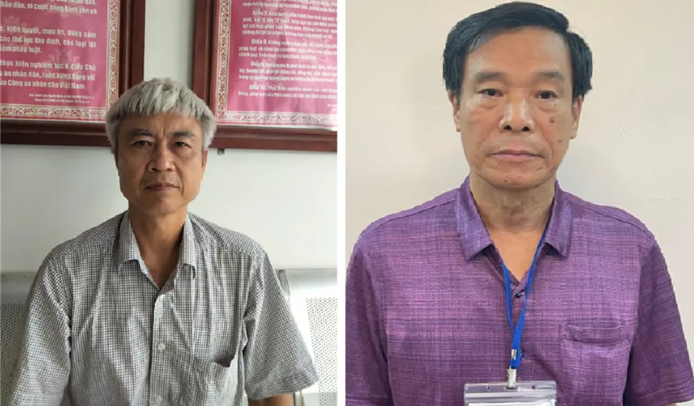 Ông Phạm Dũng (trái) và ông Cấn Hồng Lai. Ảnh: CTV Ông Phạm Dũng (trái) và ông Cấn Hồng Lai. Ảnh: CTV