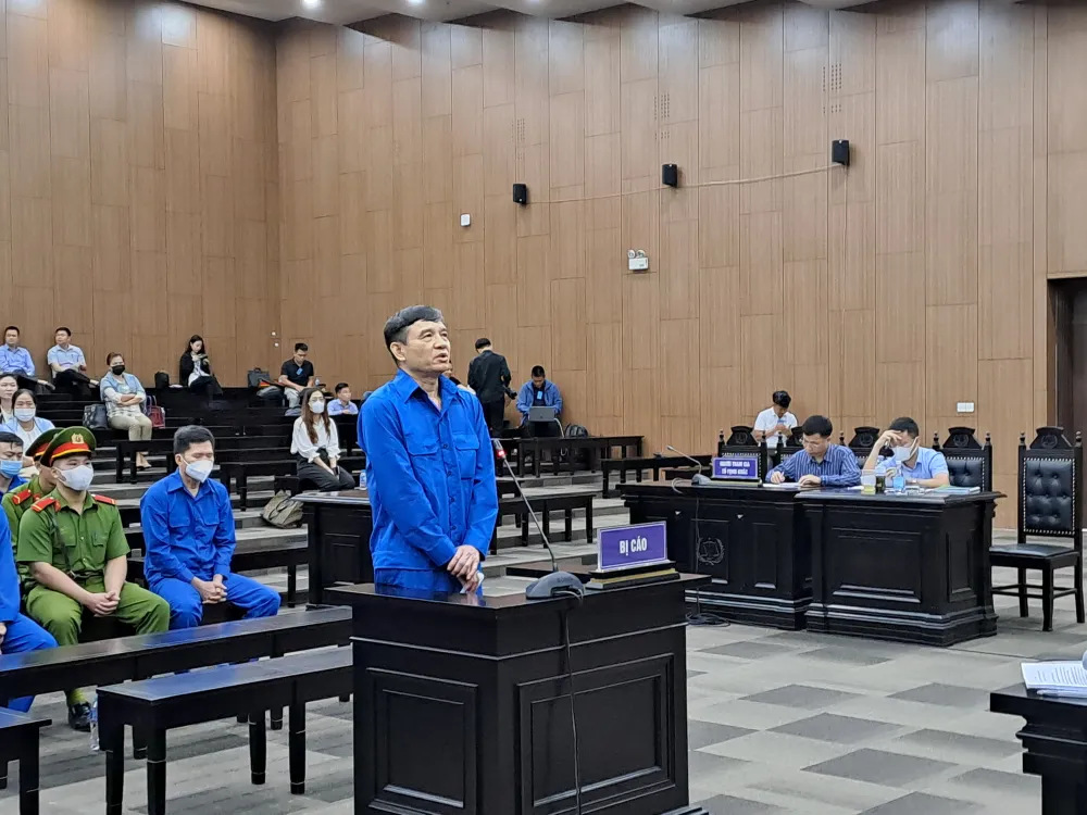 Cựu Phó Chủ tịch UBND tỉnh Bình Thuận Lương Văn Hải. Ảnh: BT