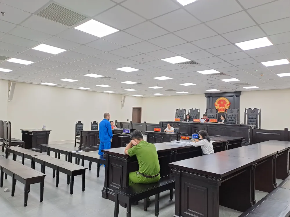 Phiên tòa chỉ giải quyết phần dân sự của vụ án lừa đảo chiếm đoạt 347 tỉ đồng. Ảnh: BT Phiên tòa chỉ giải quyết phần dân sự của vụ án lừa đảo chiếm đoạt 347 tỉ đồng. Ảnh: BT