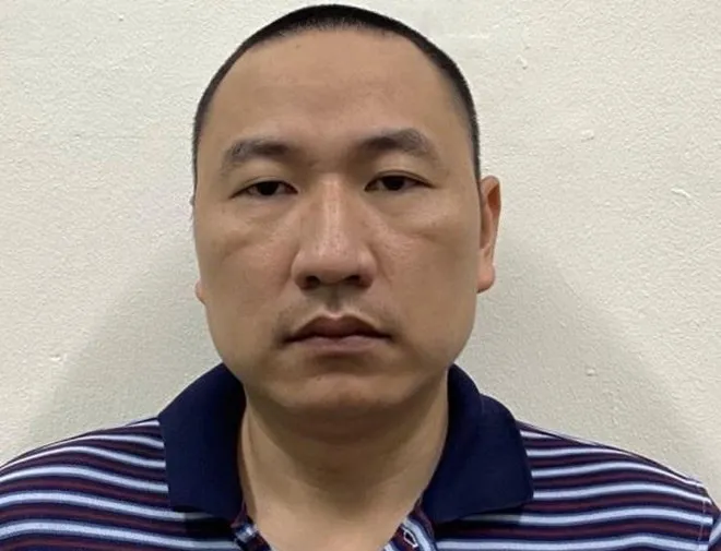 Phan Sơn Tùng thời điểm bị bắt. Ảnh: CTV