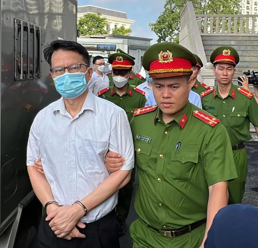 Bị cáo Trần Việt Thái, Cựu đại sứ Việt Nam tại Malaysia. Ảnh: CTV