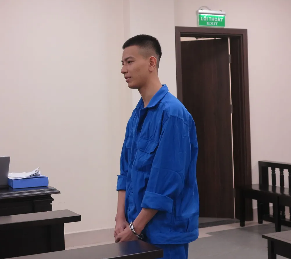 Bị cáo Hồ Bắc Phương tại phiên tòa. Ảnh: CTV