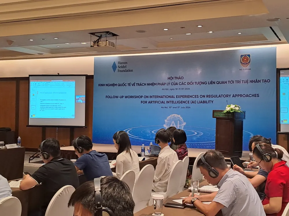 Sử dụng AI để thực hiện hành vi phạm tội có thể là tình tiết tăng nặng. Ảnh: BT Trí tuệ nhân tạo.jpg