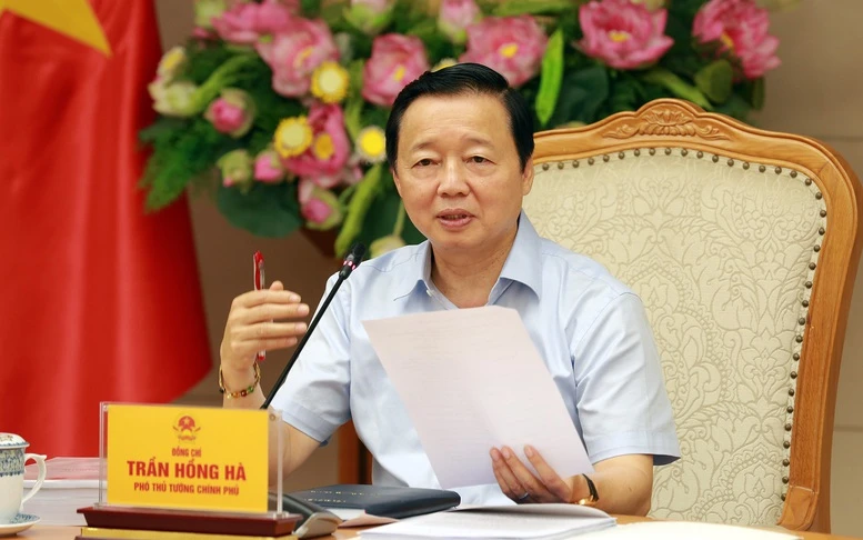 Phó Thủ tướng Trần Hồng Hà yêu cầu Bộ Xây dựng rà soát, đánh giá tác động phương pháp lập Quy hoạch đô thị, nông thôn đối với các quy hoạch liên quan đã được phê duyệt. Ảnh: Chinhphu.vn Quy hoạch đô thị.jpg
