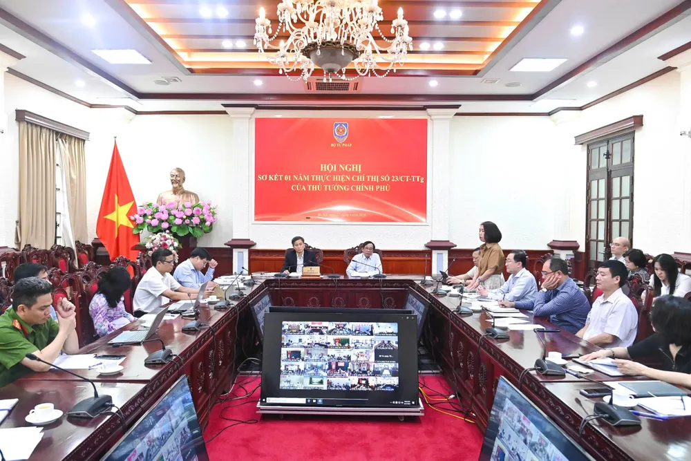 Toàn cảnh Hội nghị. Ảnh: CTV Lý lịch tư pháp.jpg