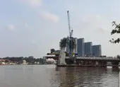 Cận cảnh cầu Thủ Thiêm 2 sắp hoàn thành