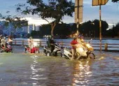 Hôm nay, TP.HCM sẽ mưa trên diện rộng kết hợp triều cường ảnh 1 Cảnh báo mức độ rủi ro thiên tai do triều cường ở TP.HCM