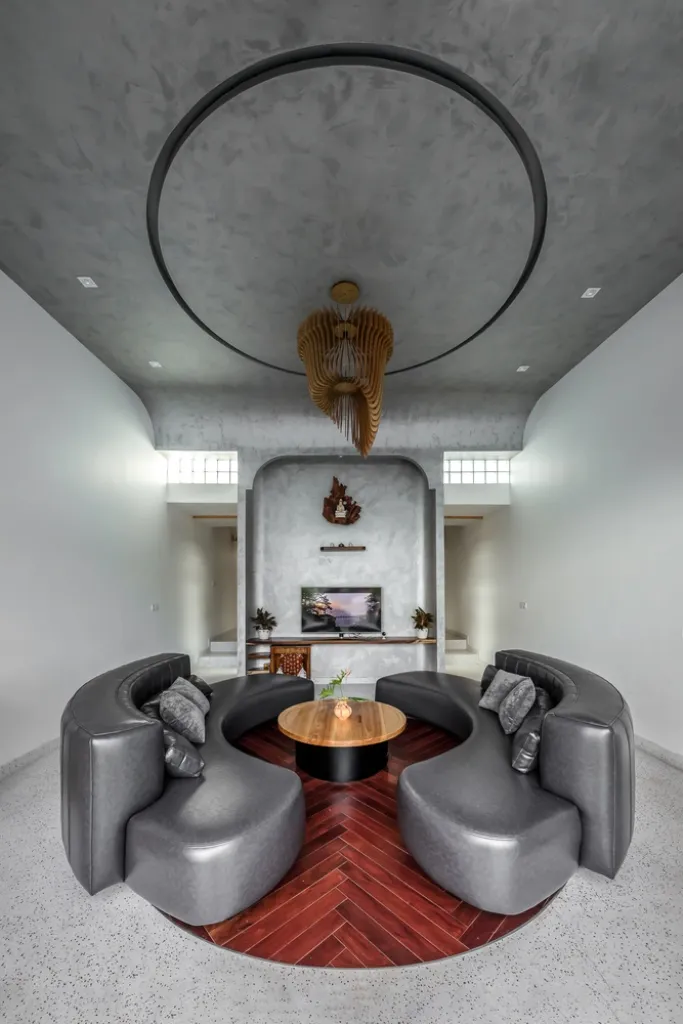 Nghỉ dưỡng tại gia trong ngôi nhà có 3 giếng trời ảnh 4 ngoi-nha-co-ba-gieng-troi-5