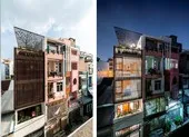 Ngôi nhà có 8 khu vườn bậc thang ấn tượng ở Nha Trang ảnh 25 Nhà có mặt tiền 3 m nhưng vẫn nổi bật giữa phố Sài Gòn