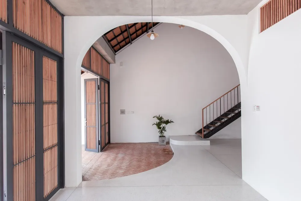 Ngôi nhà được thiết kế bởi nhóm thiết kế k59 atelier.