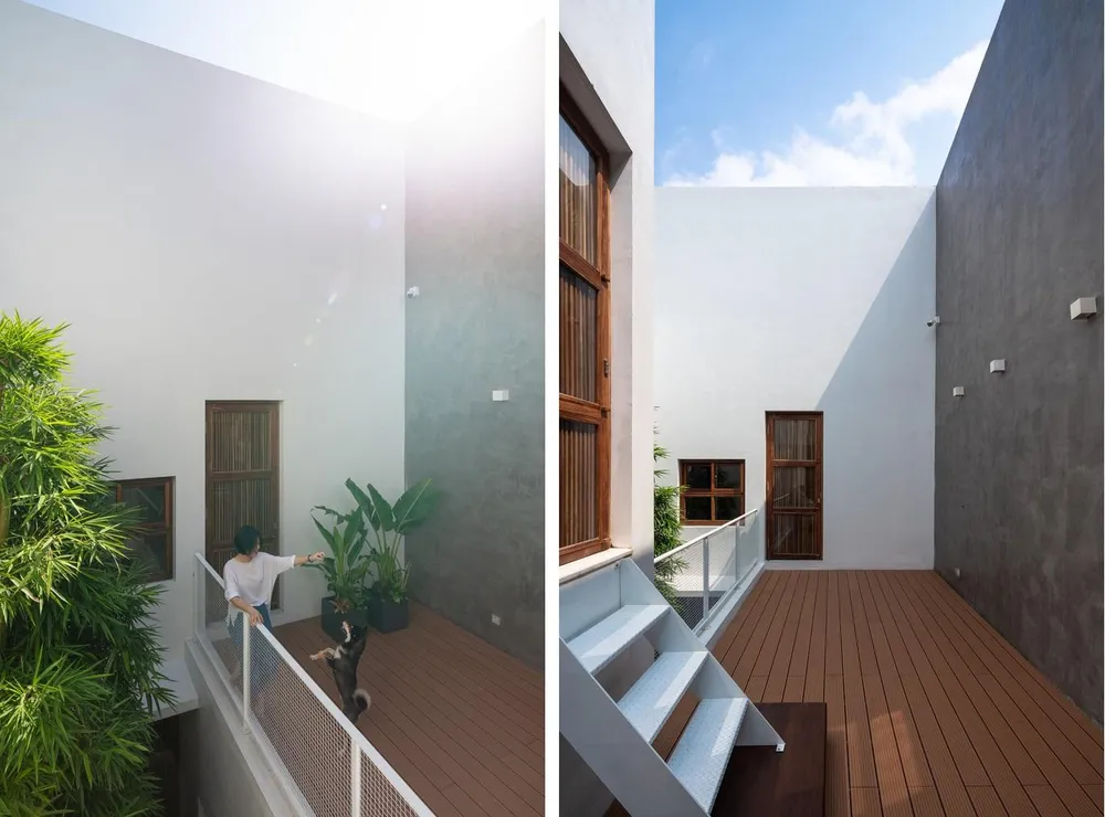 Nhóm thiết kế chú trọng khai thác trải nghiệm mạnh mẽ về không gian và ánh sáng.