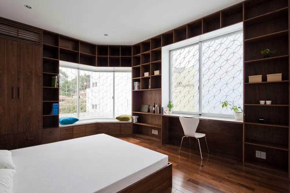 Mục tiêu thiết kế của kiến trúc sư là làm thế nào để tạo nên một ngôi nhà thú vị trong hẻm.