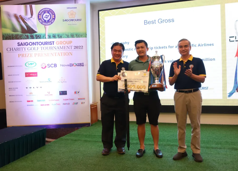 Golfer Đỗ Lê Thuận đã đoạt giải vô địch.