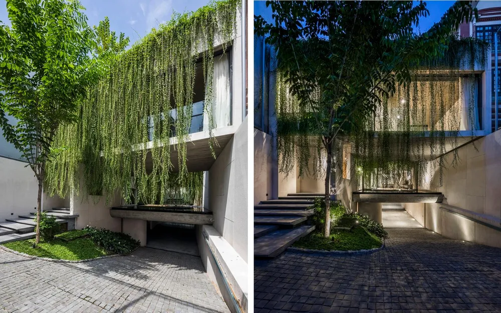 Kiến trúc sư MIA Design Studio đã tạo nên những không gian sống lơ lửng giữa lòng công viên thu nhỏ.