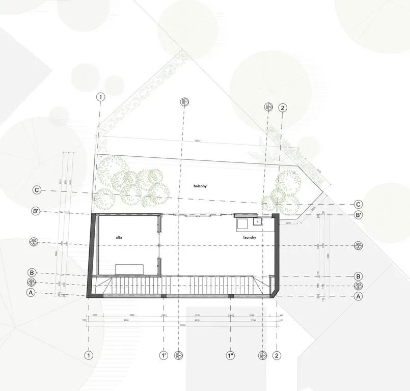 Mặt bằng tầng ba
