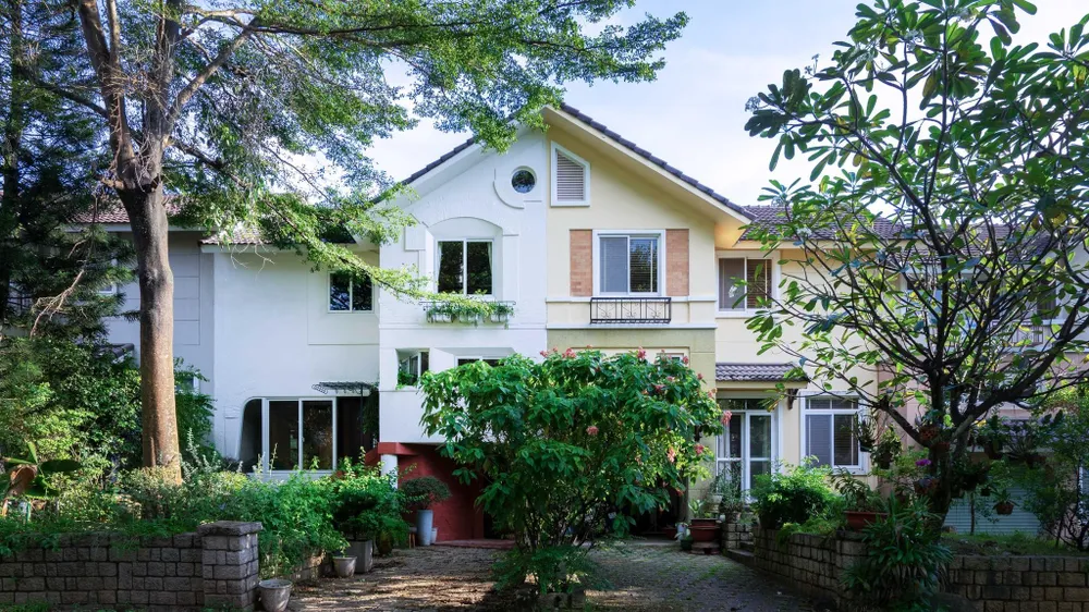 TWIN house tọa lạc tại khu biệt thự song lập Thảo Nguyên, TP Thủ Đức (quận 9 cũ), TP.HCM.