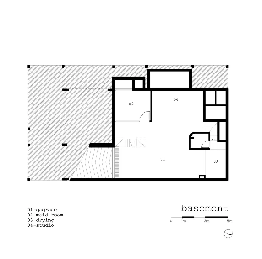 Không gian tầng hầm Không gian tầng hầm