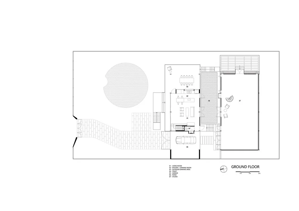 Mặt bằng tầng trệt Mặt bằng tầng trệt