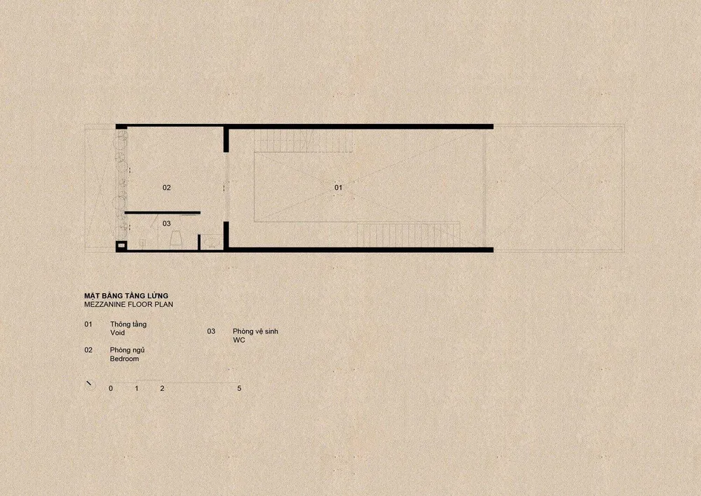 Mặt bằng tầng lửng