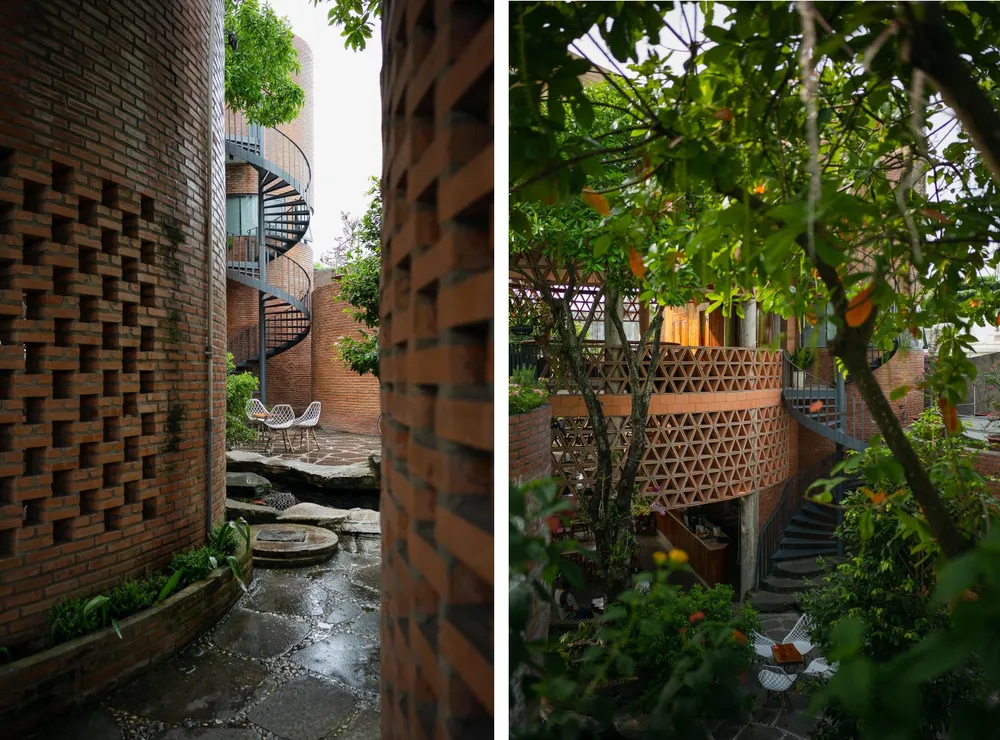 Đây không chỉ là một quán cà phê kinh doanh đơn thuần mà công trình còn là không gian công cộng chung.