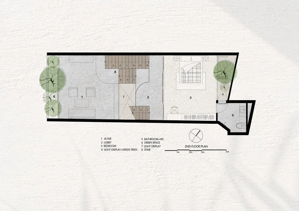 Mặt bằng tầng hai